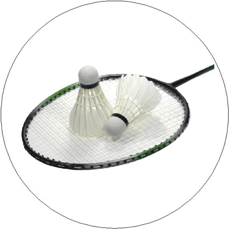 Badminton Motiv 01